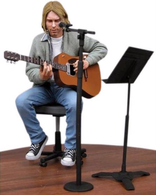  Cobain Unplugged フィギュア NECA Kurt Cobain MTV Unplugged 7 inch Action Figure - ‎43232